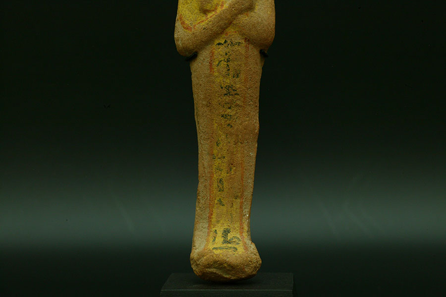 古代エジプト　多彩色テラコッタ製　ウシャブティ05