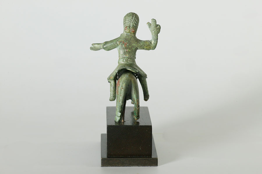 中世初期　青銅騎士像03
