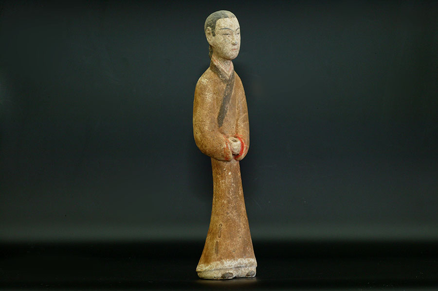 古代中国　漢王朝時代　ミンキ彫像02