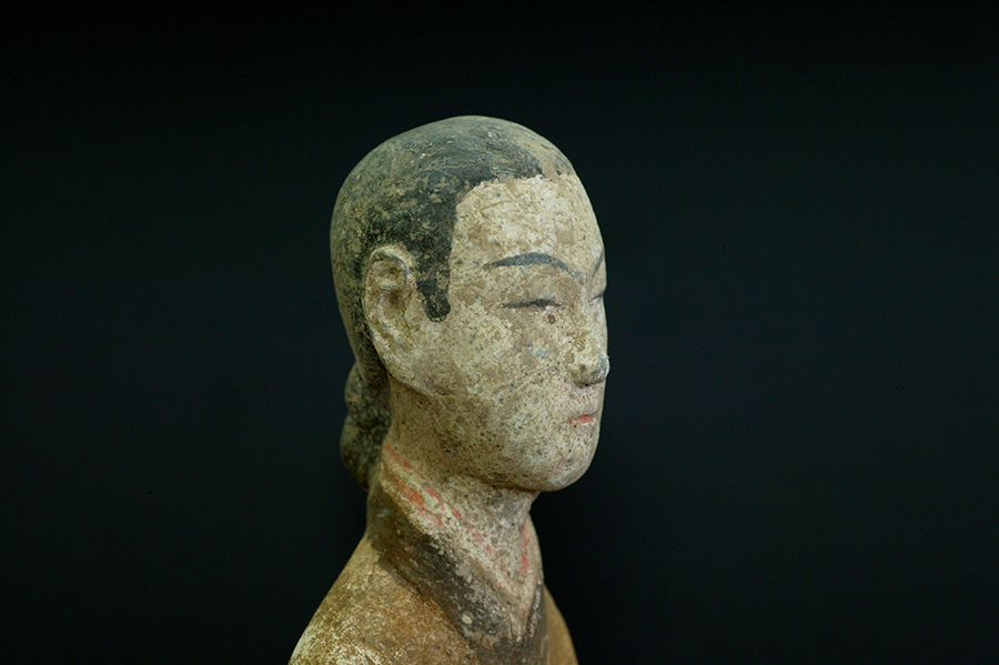 古代中国　漢王朝時代　ミンキ彫像04