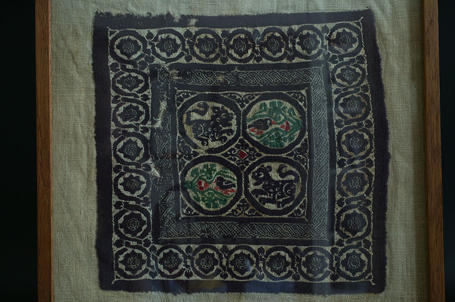 古代エジプト　コプト　織物パネル02