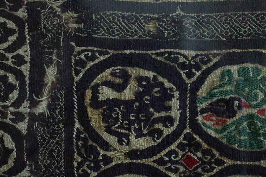 古代エジプト　コプト　織物パネル03