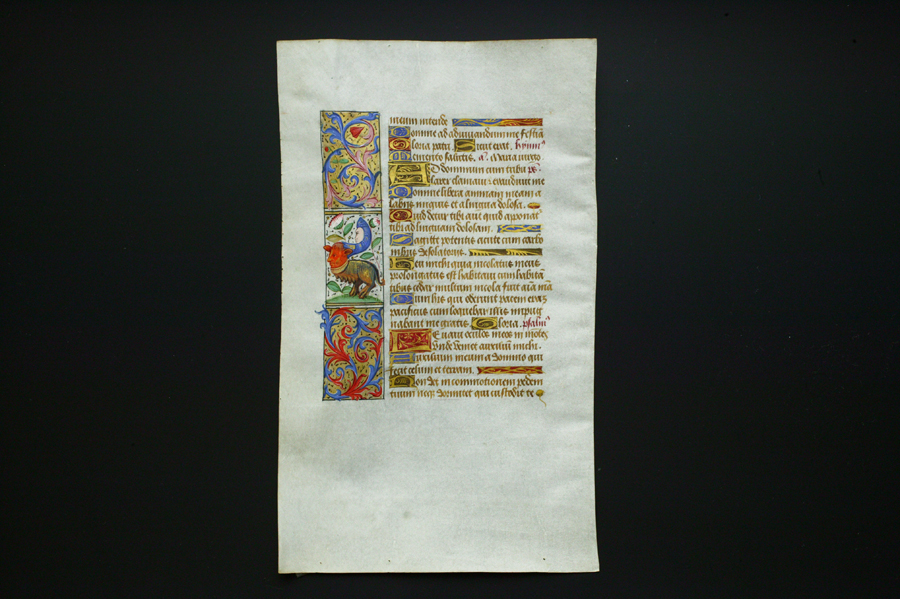 中世　写本　時禱書 マニュスクリプト01