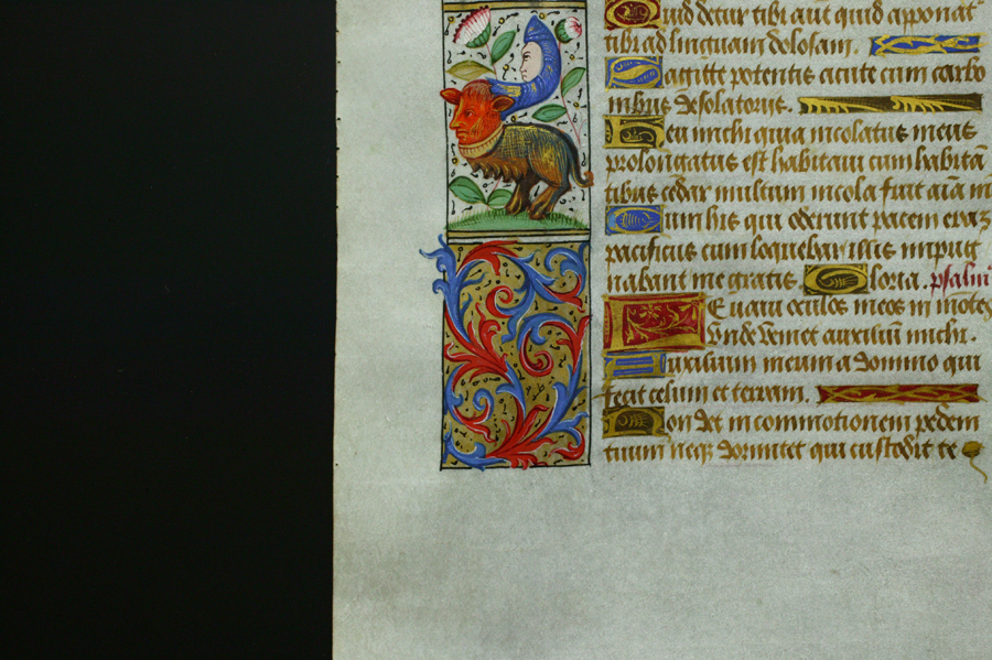 中世　写本　時禱書 マニュスクリプト05
