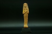 古代エジプト　多彩色ファイアンス　ウシャブティ