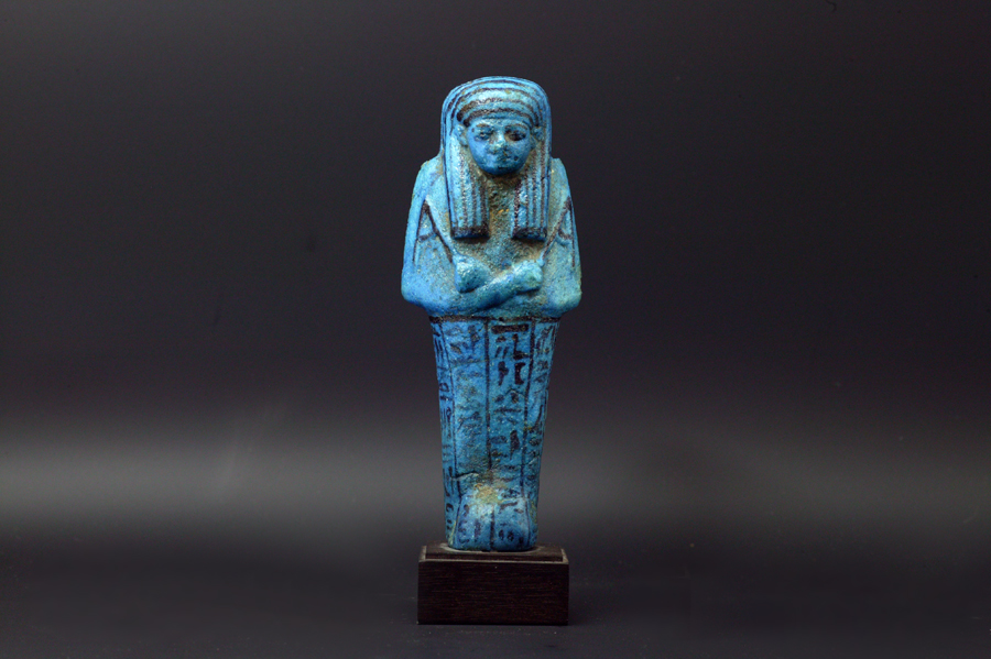古代エジプト,Nestanebicheru ファイアンス ウシャブティ 古代美術 古 